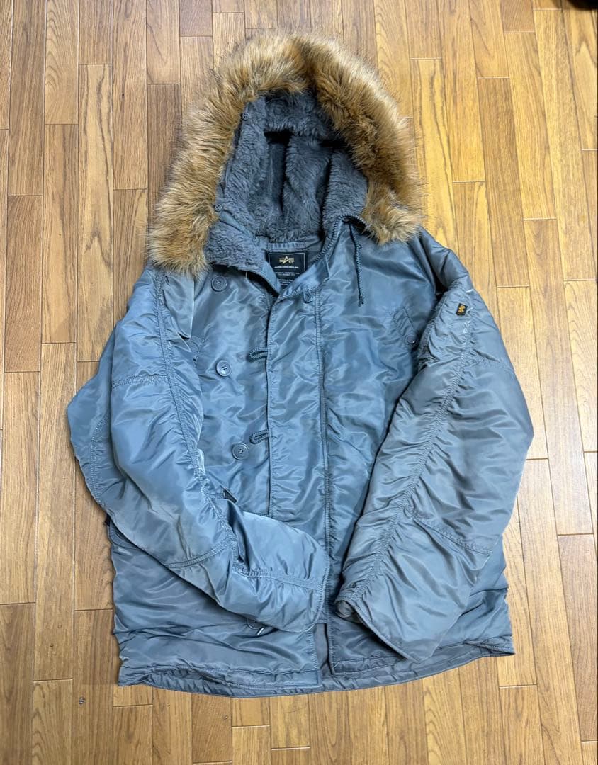 た*ん様 ALPHA INDUSTRIES N-3B 50周年 フード付きジャケ