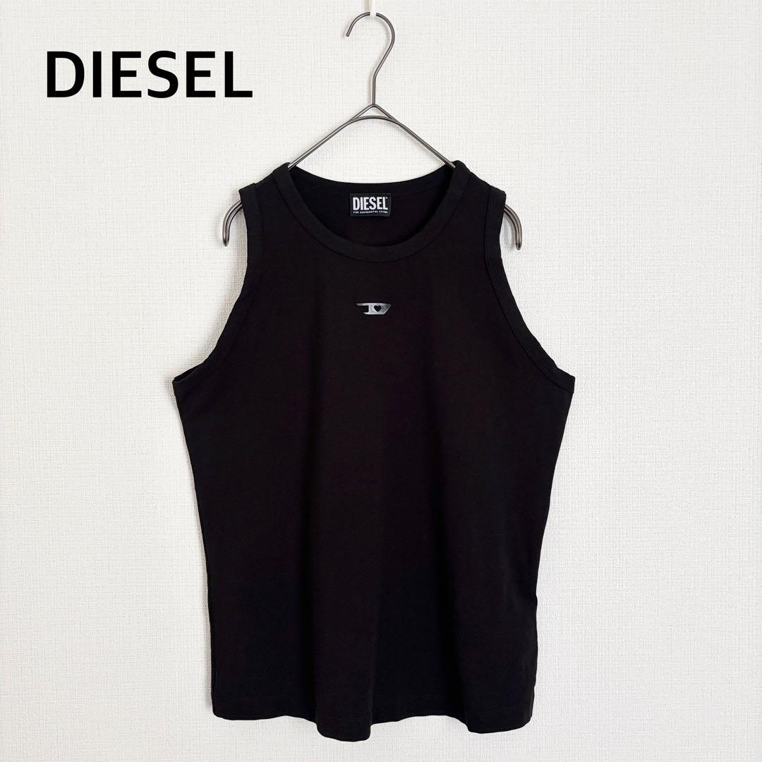 02046-4 DIESEL ディーゼル　タンクトップ　Dロゴ　ハート 360228665_1.jpg