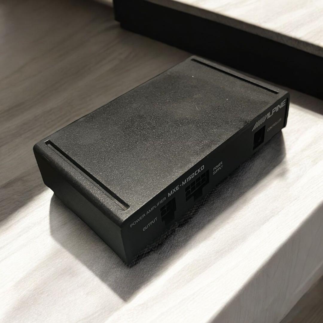 アルパイン パワードサブウーファー専用アンプ mxe-m150ckd - メルカリ