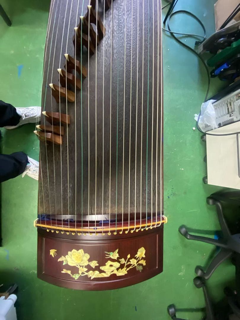 花と鳥の装飾 13弦 筝 琴（箏）セット 初心者・入門用「13点セット」