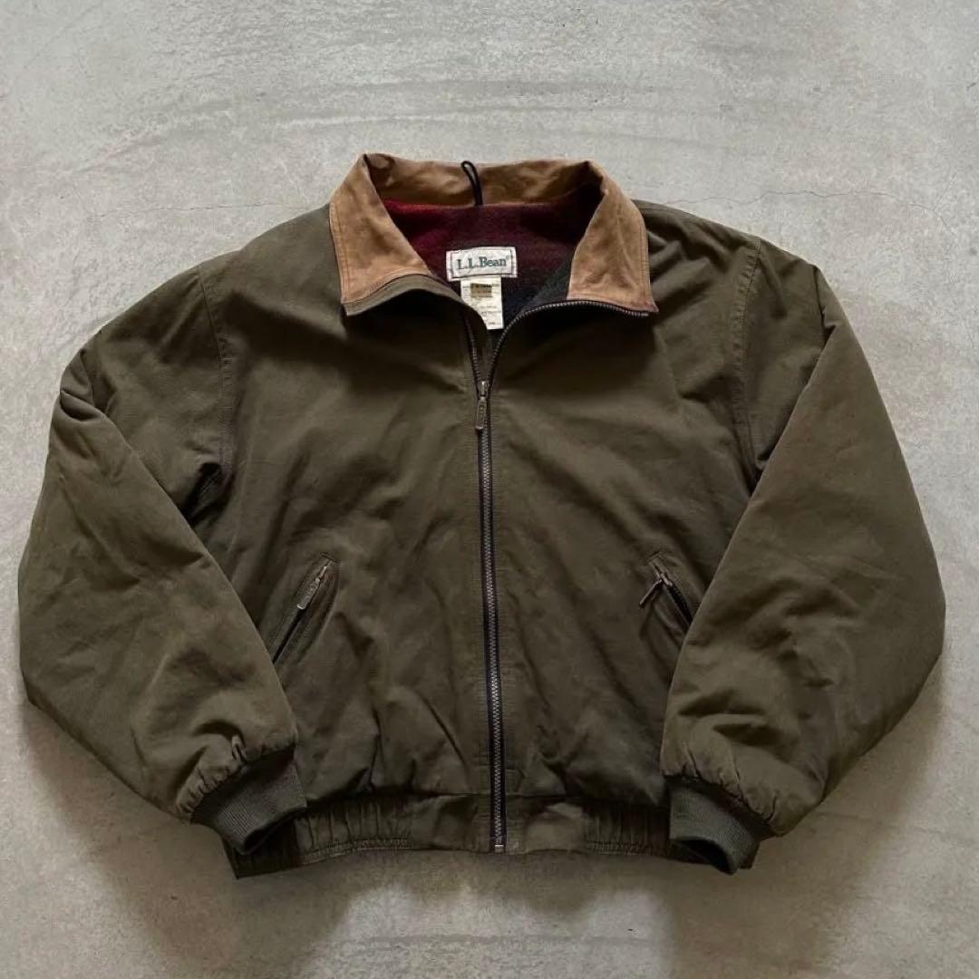 超スペシャル 80s LLBean ウォームアップジャケット希少モデル 短丈 80s L.L.Bean ウォームアップジャケット | CUSTOM FEVER
