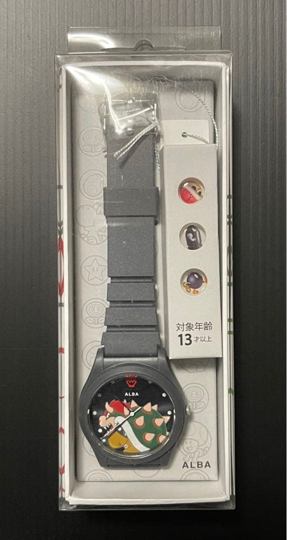 SEIKO ALBA スーパーマリオ クッパ セイコー アルバ SEIKO ALBA クォーツ メンズ 腕時計 スーパーマリオ