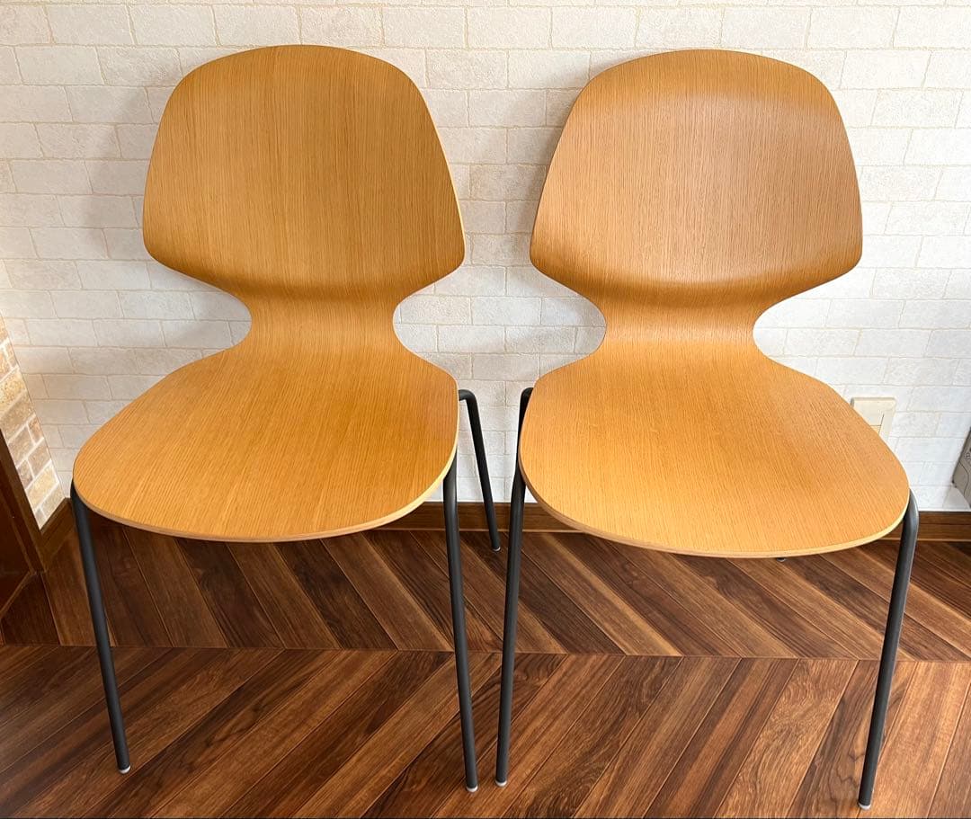 美品　2脚セット　ボーコンセプト　ダイニングチェアー　BoConcept 北欧デンマークのブランドBoConcept(ボーコンセプト)のAarhus(オーフス