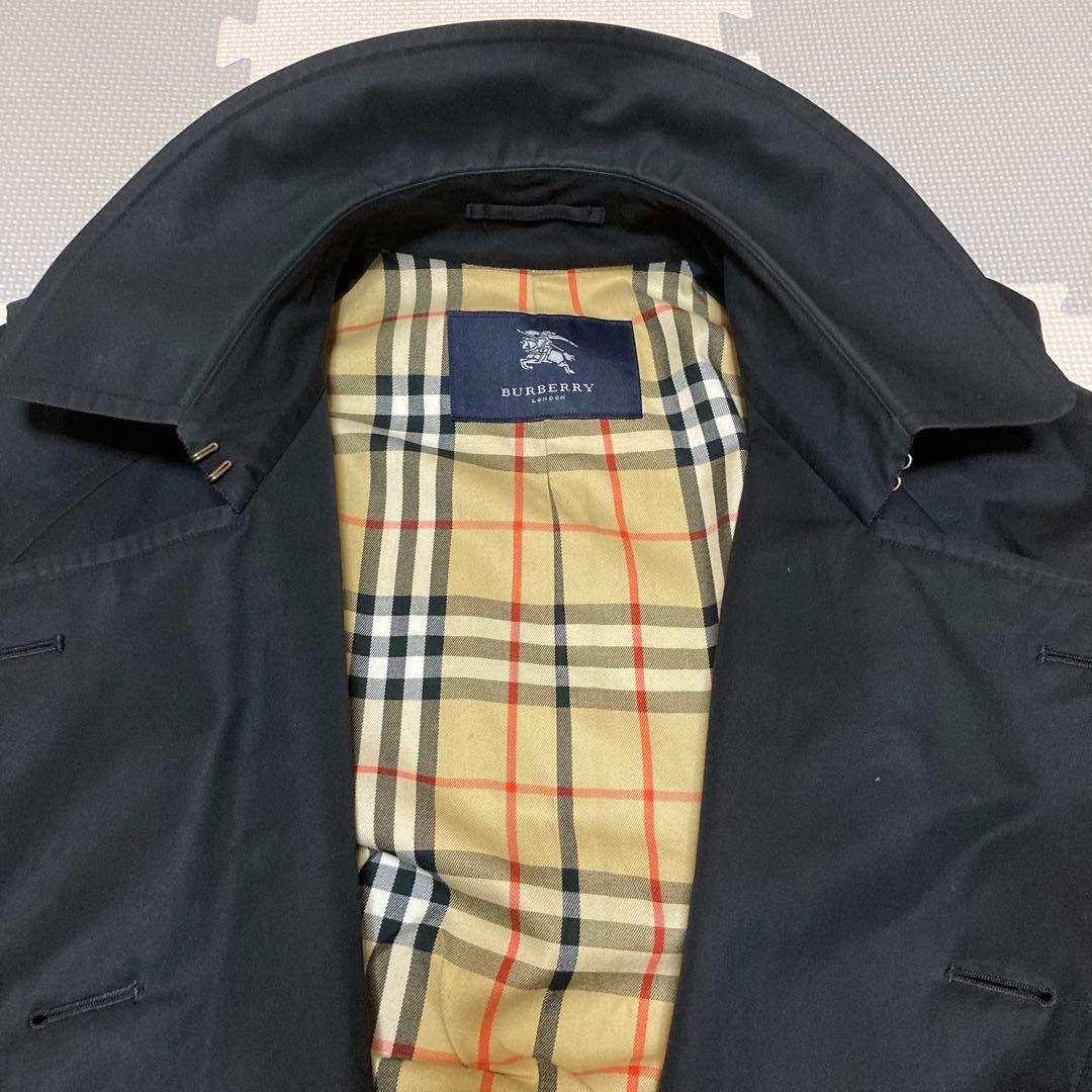 美品✨バーバリーロンドン ロング丈 トレンチコート ノバチェック
