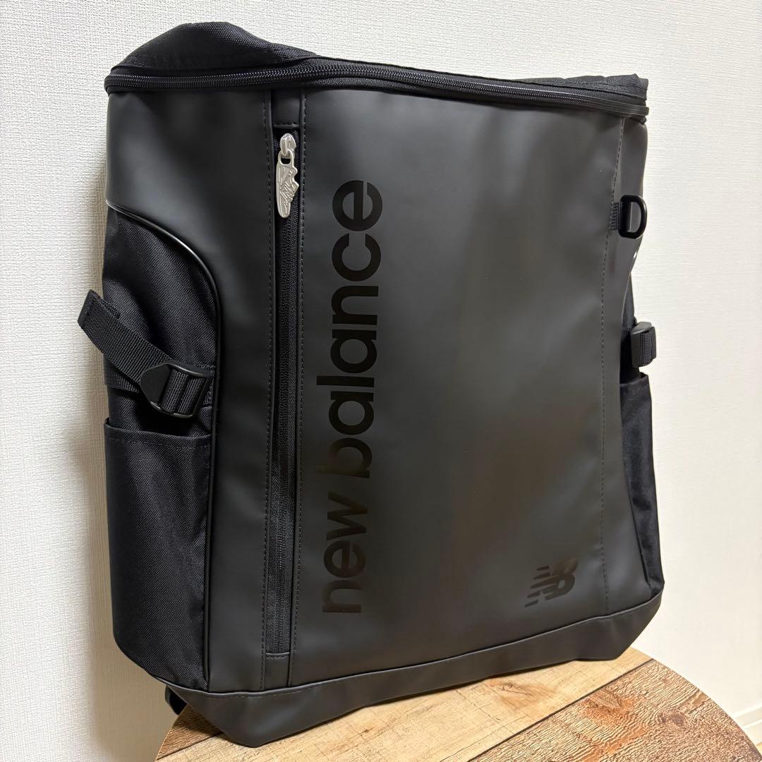 new balance バックパック 32L AC3545H 大容量 ブラック New Balance（ニューバランス） ボックス型 リュック リュックサック