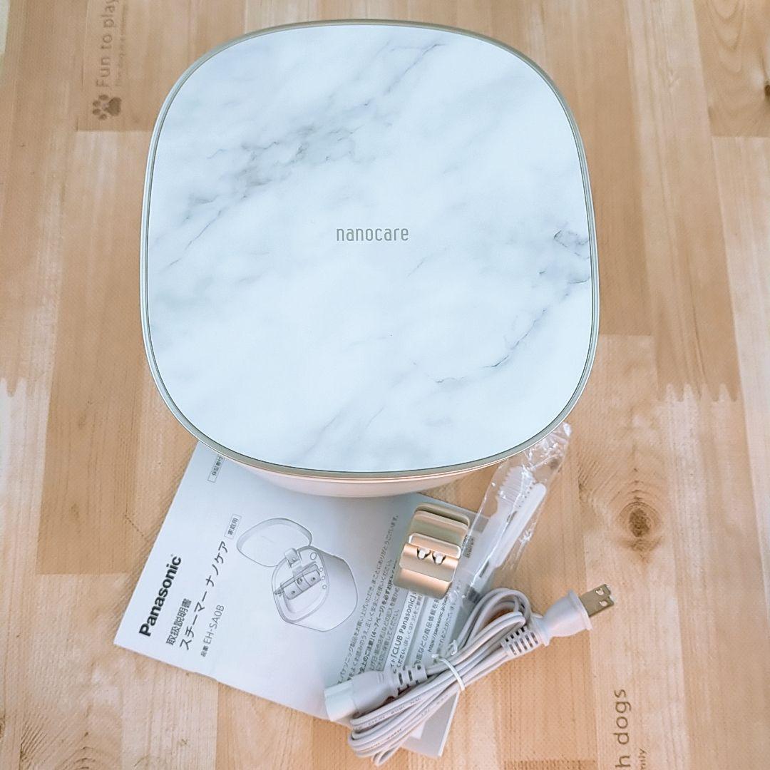 ほぼ未使用○付属完備 Panasonic ナノケア スチーマー EH-SA0B ナノケア パナソニック スチーマー EH-SA0B 美容家電 スチーマー