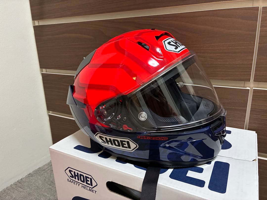 セキュリティ・セーフティ SHOEI X-Fifteen MARQUEZ 7 ショウエイ、マルク・マルケスのレプリカモデル『X-Fifteen MARQUEZ 7