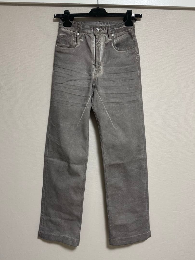 パンツ rick owens geth jeans Rick Owens DRKSHDW Geth Jeans - Made In Japan 16oz Black/Black