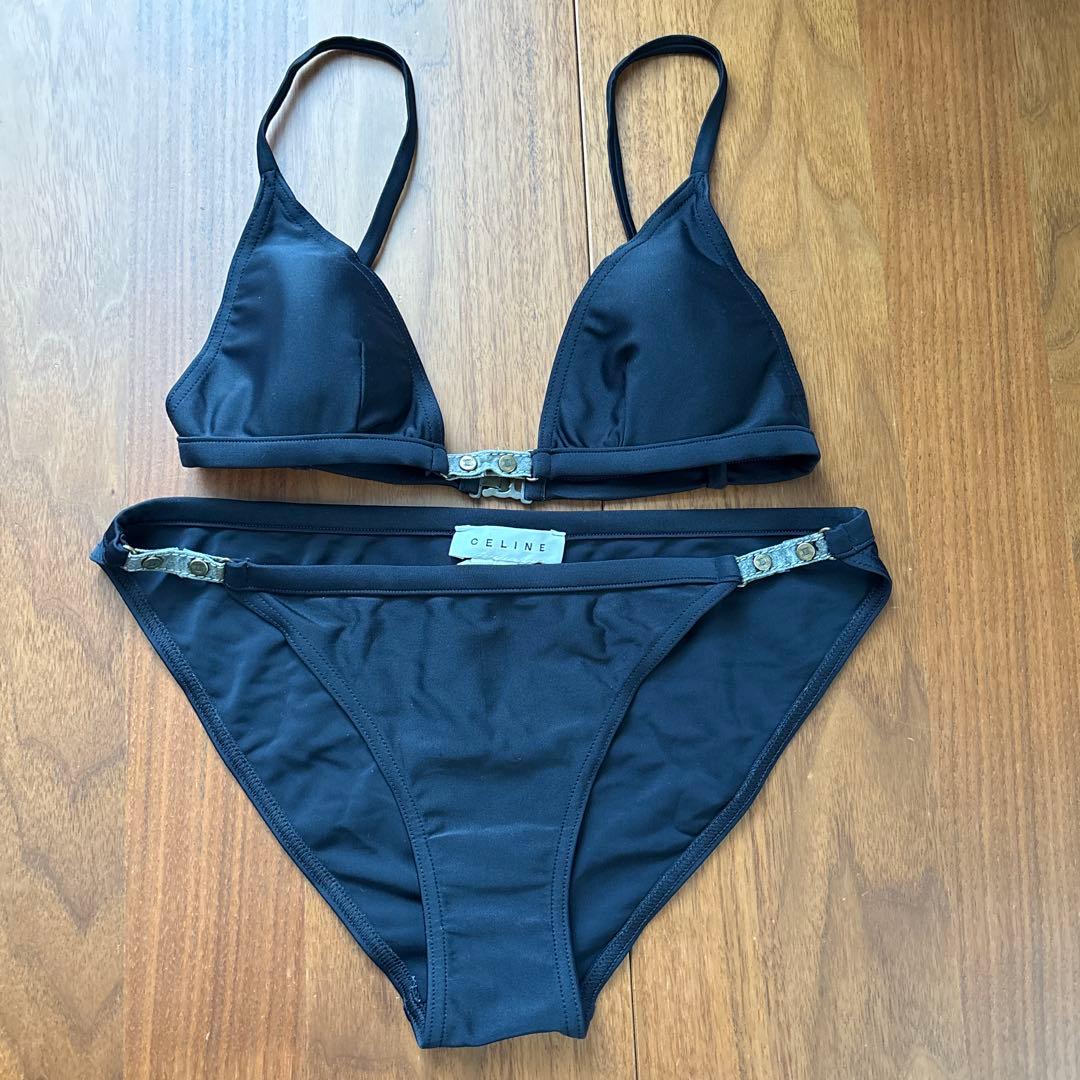 CELINE ブラック セパレート水着 38 楽天市場】CELINE セリーヌ スイムウェア 2X33M152C.38NO レディース