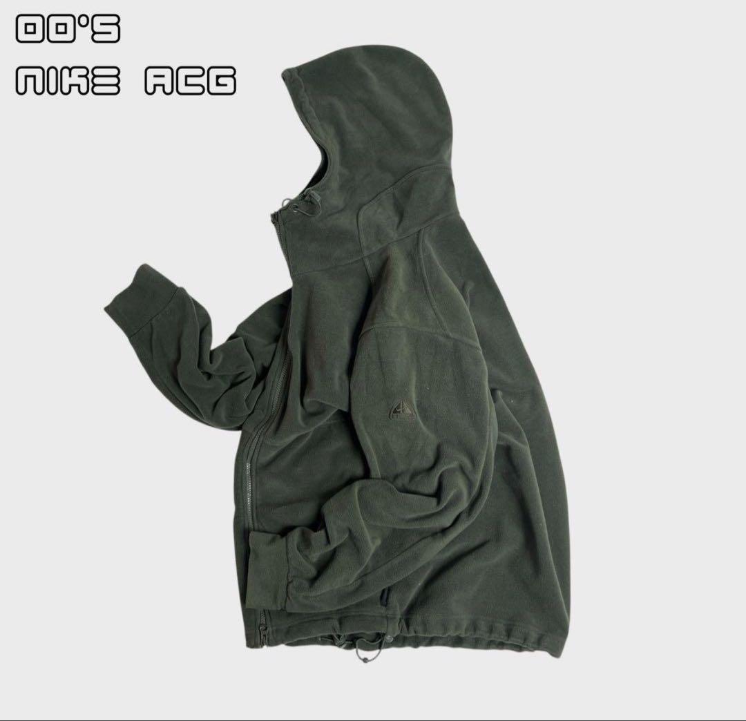 トップス 00s NIKE ACG fleece hoodie khaki Nike ACG Therma-FIT Fleece Pullover Hoodie Asia Sizing 'Khaki
