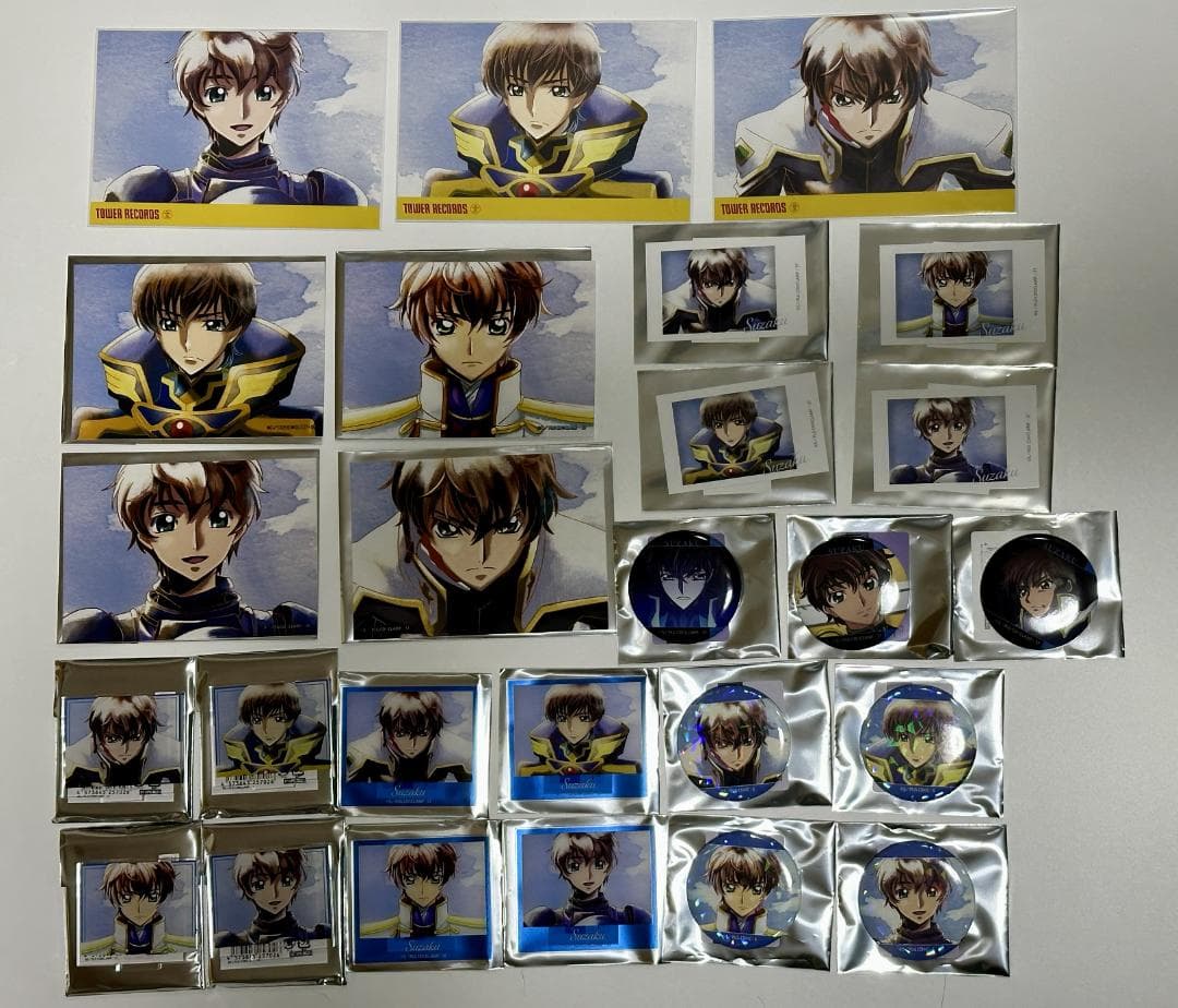 コードギアス 反逆のルルーシュ スザクまとめ売り タワーレコード AMNIBUS コードギアス 反逆のルルーシュ』 POP UP SHOP in TOWER RECORDS | AMNIBUS