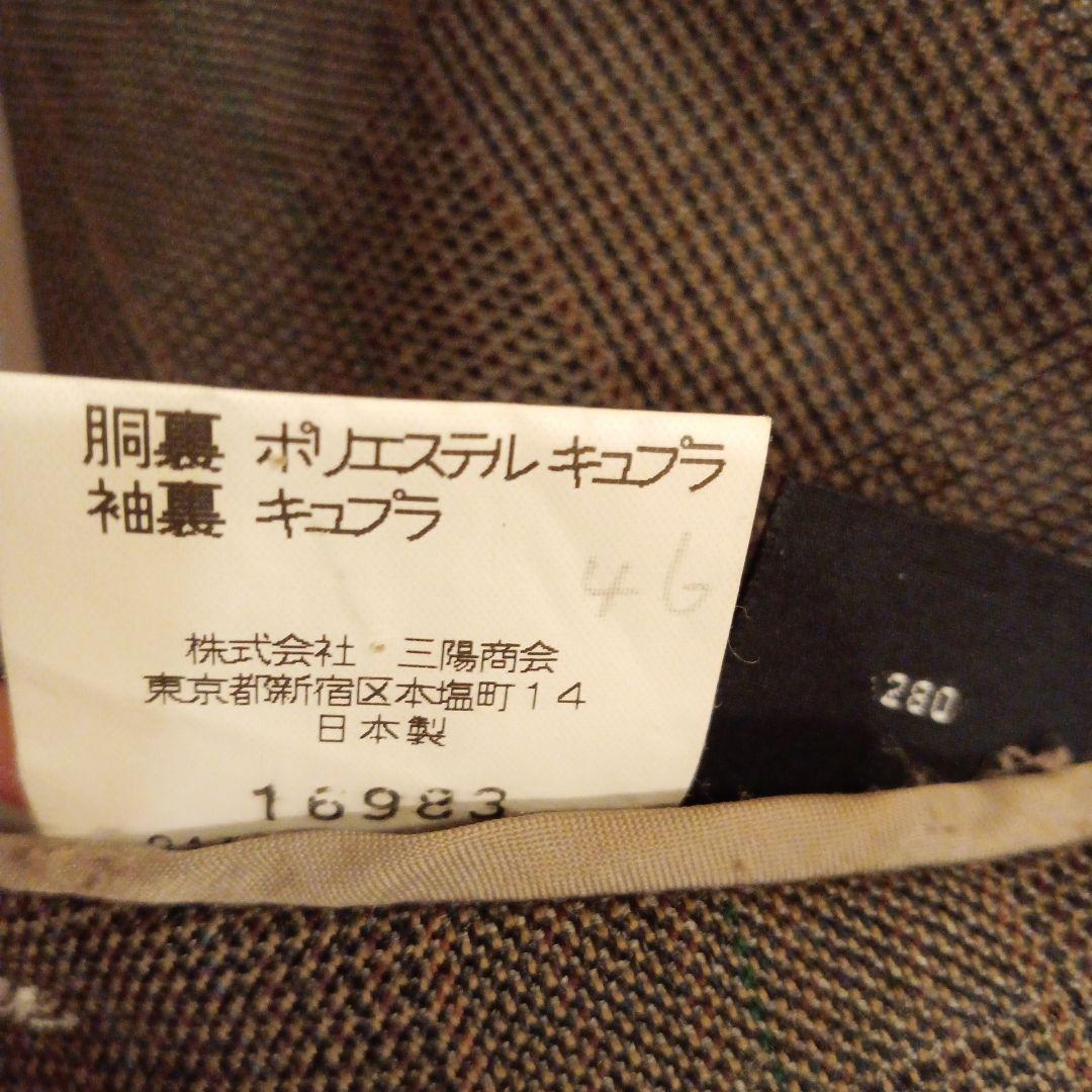 バーバリー グレーブラウン系チェック柄スリーピーススーツ - メルカリ