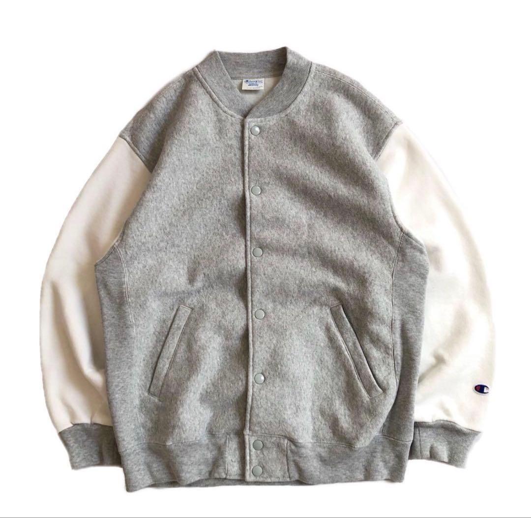 Champion×SHIPS any 別注 スナップ スウェット カーディガン Champion（チャンピオン） カーディガン 「SHIPS any別注」Champion