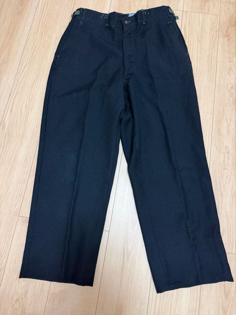パンツ 50s USARMY M51 WOOL TROUSERS BLACK US Army Field Trousers Pants M51 50s Korean War Size 40x33 – Rare