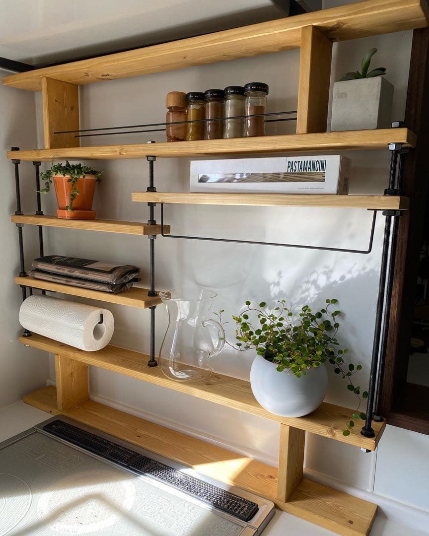 更羅様 オーダー central2 木目強調カラー ポップなオレンジ色の室内ドア MD2PC-OG | カラフルな内装建具