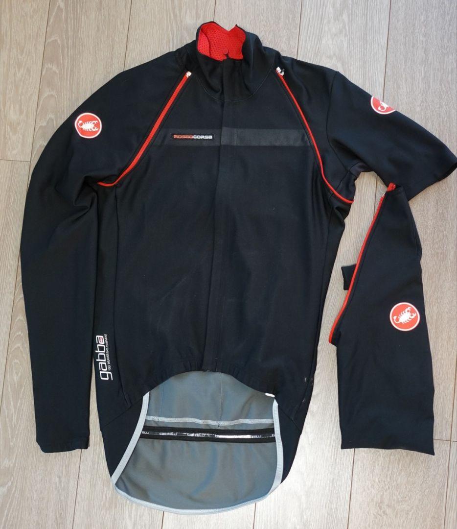 Castelli Gabba コンバーチブル ジャケット BK.jpg