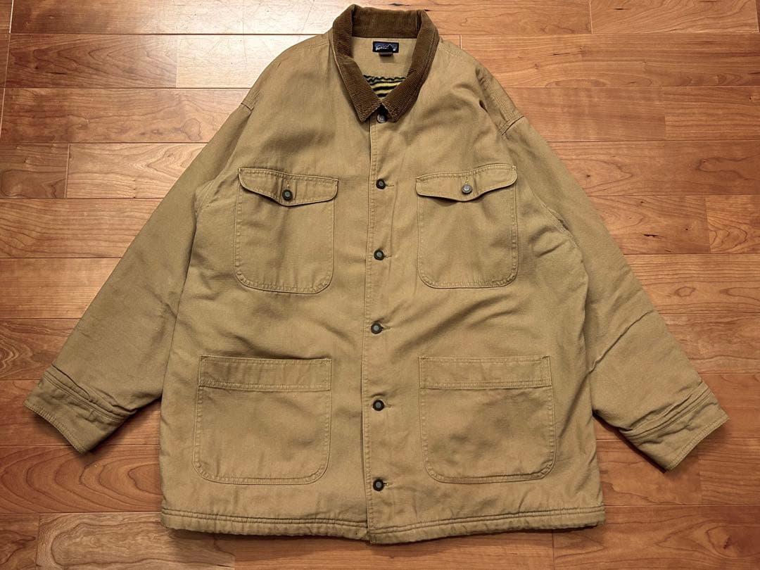 希少 90年代 パタゴニア ヌエボレンジ コート ジャケット ブルズアイ