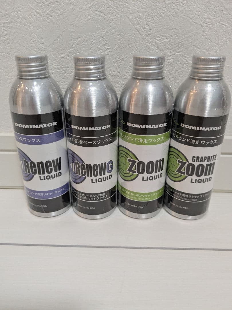 早い者勝ち【新品】ドミネーター　リキッドWAXセット DOMINATOR（ドミネーター） ワックス リニュー リキッド DOMINATOR