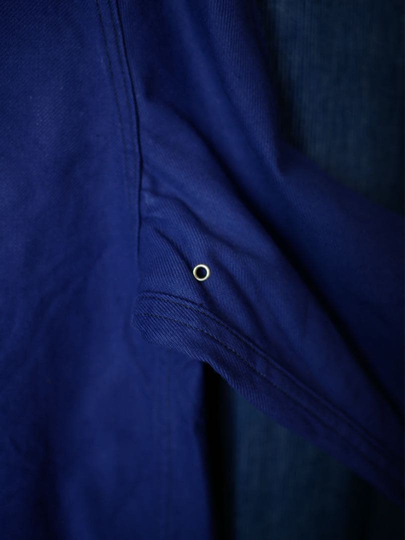 60s Au Molinel Cotton Twill Work Jacket