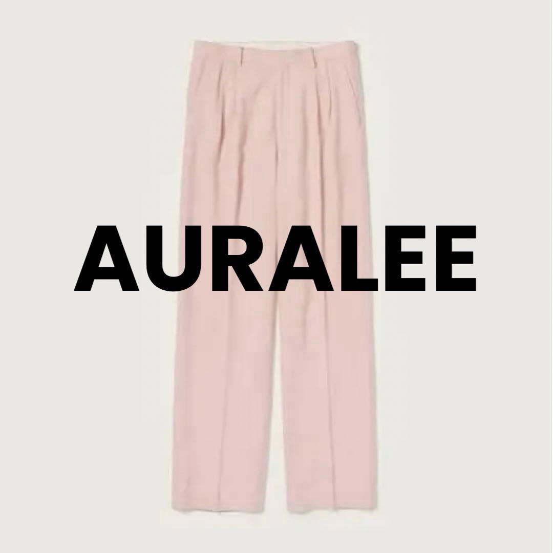 パンツ BRUSHED SUPER FINE WOOL FLANNEL SLACKS 4 24AW】 AURALEE｜BRUSHED SUPER FINE WOOL FLANNEL SLACKS (LIGHT BLUE)