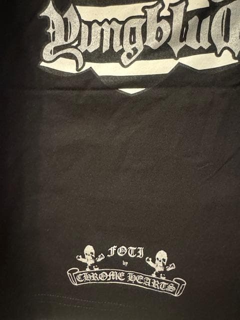 青山店限定！ CHROME HEARTS aero smith コラボ tee - メルカリ