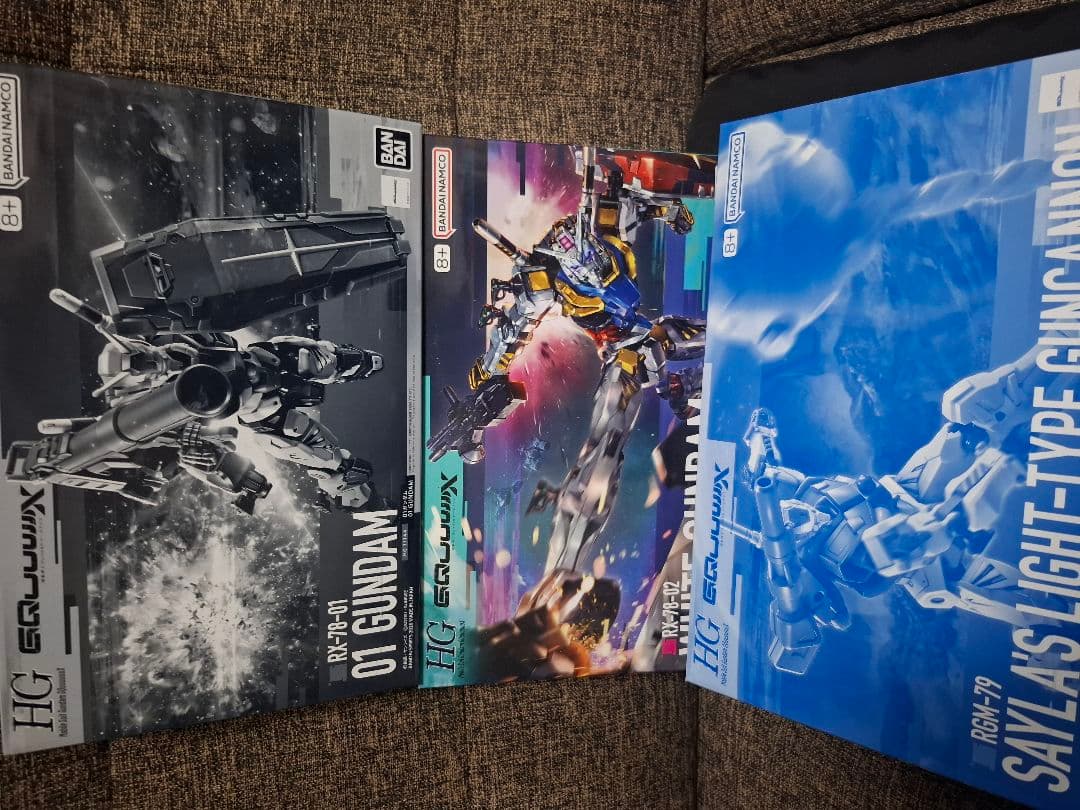 白いガンダム セイラ専用軽キャノン 01ガンダム３機セット HG 1/144 セイラ専用軽キャノン | ガンダムシリーズ プラモデル