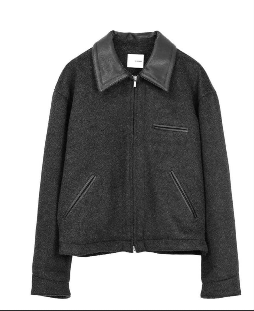 oe.selment オーセルメント WOOL DETROIT JACKET Denny&Dora Men's Shearling Jacket Mid-Length Style Turkey Merino