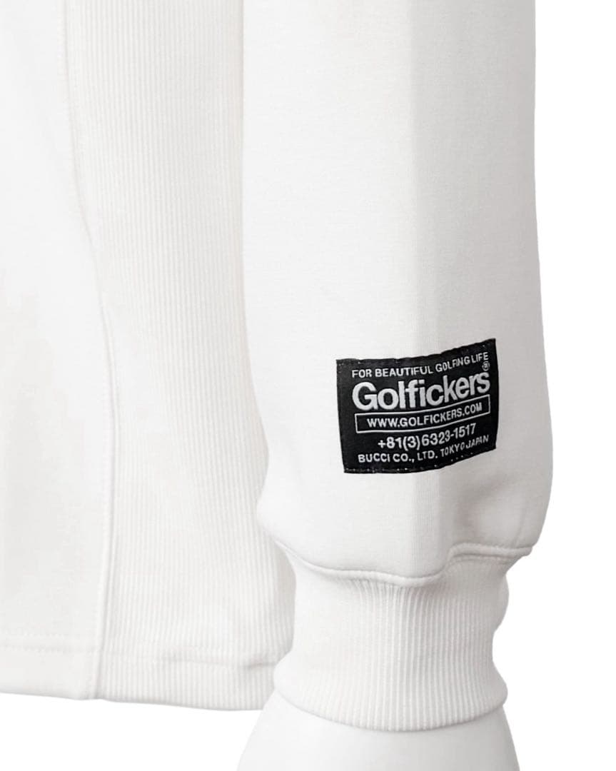 新品 Golfickers ゴルフィッカーズ モックネック スウェット - メルカリ