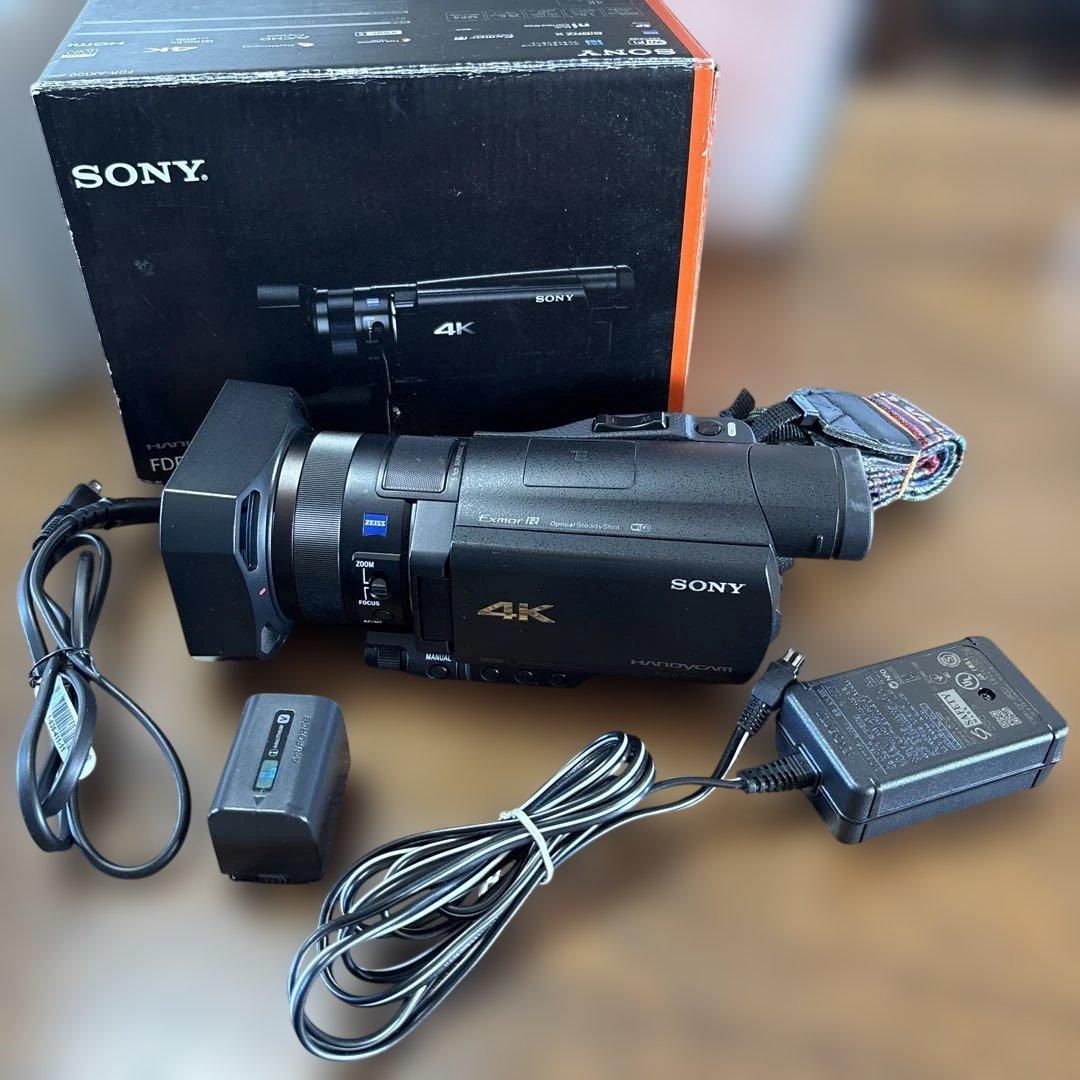 SONY 4K Handycam 本体 FDR-AX100 ソニー、小型化した4Kハンディカム「FDR-AX100」 - 価格.com