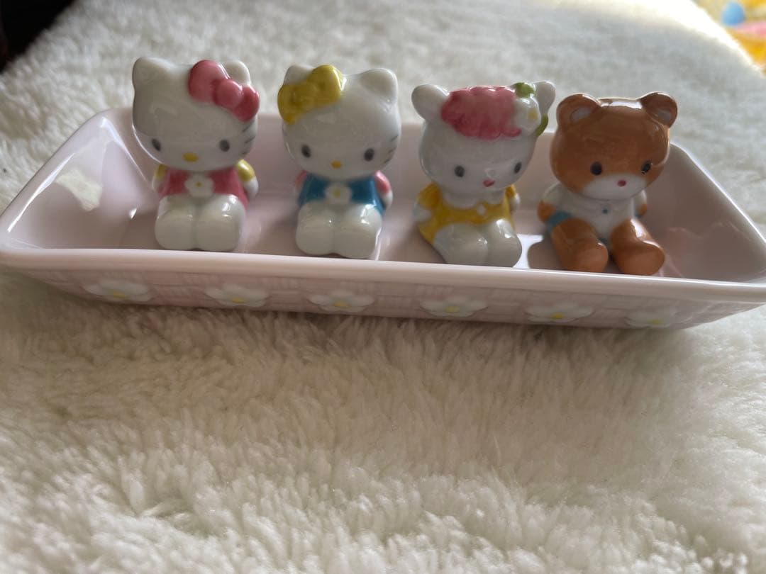 メ*♡様 ハローキティ　箸置き　セット ハローキティ 箸＆箸置きセット｜サンリオオンラインショップ本店