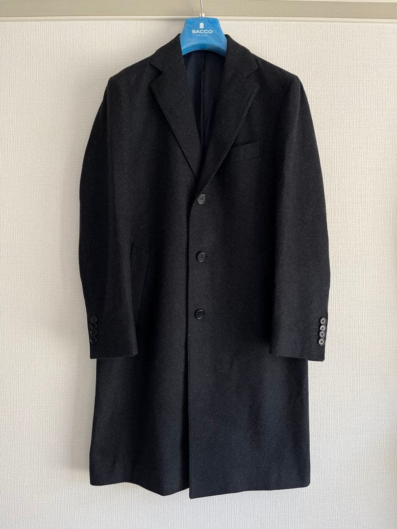 BEAMS F ダイアゴナルツイル スポルベリーノコート 48サイズ よかにせスポルベリーノコート｜ビームス 鹿児島｜BEAMS