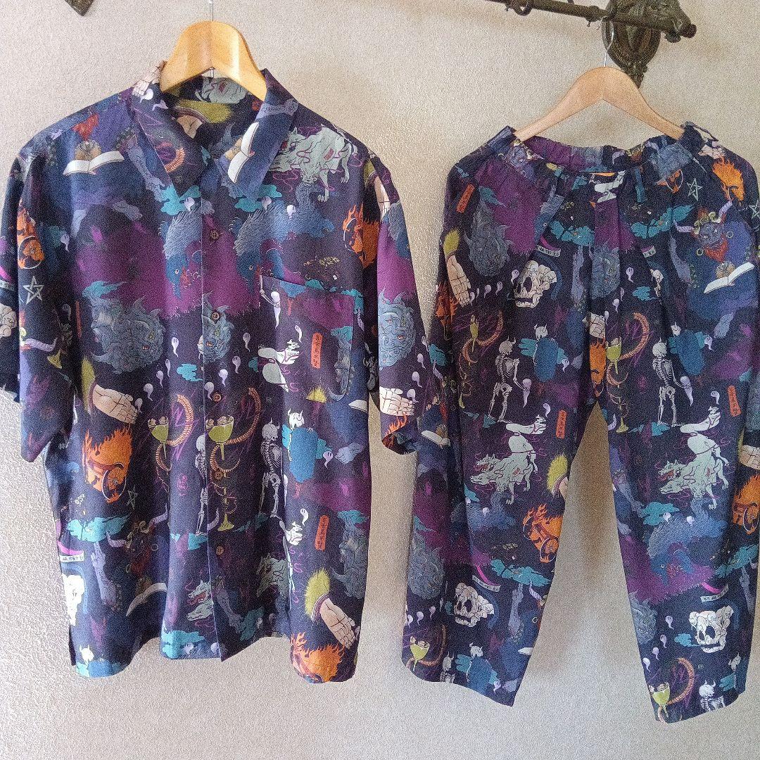 RBT セットアップ reca（レカ） セットアップ ノーカラーベスト×テーパードパンツ2点