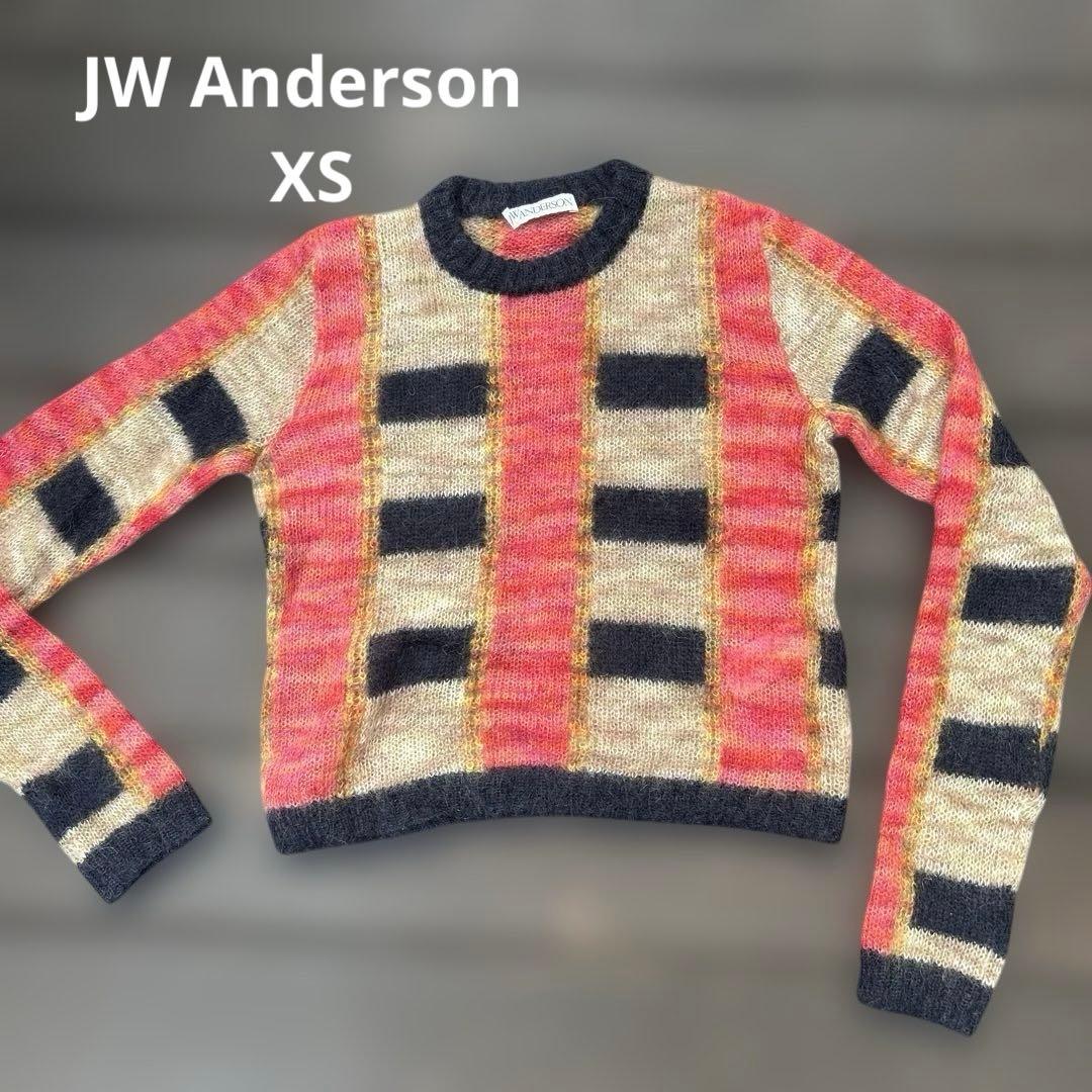 JW Anderson モヘアセーター XS 美品 JW Anderson ジェイダブリューアンダーソン メンズ ニット・セーター