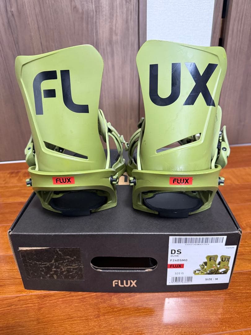 23-24 FLUX DS Mサイズ　カーキ 2024 FLUX フラックス DS ディーエス BLUE 23-24 スノーボード