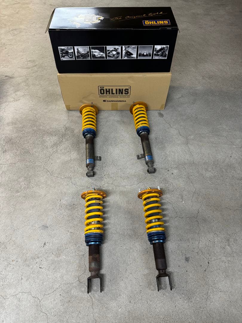 マツダRX-7 FD3S用の OHLINS サスペンション OHLINS（オーリンズ） 車高調キット DFV コンプリートキット Type-HAL