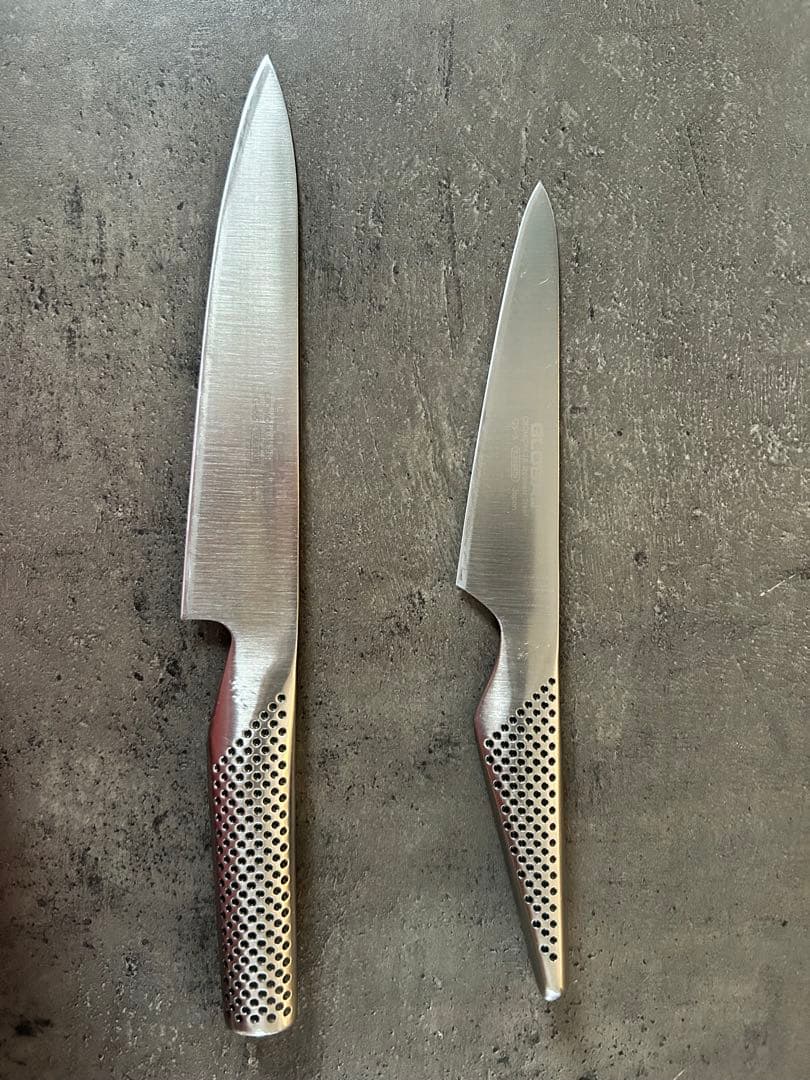 グローバル　包丁2点セット　G-55 & GS-3 GLOBAL（グローバル） 特典付 包丁 GLOBAL G-55 牛刀 18cm 両刃