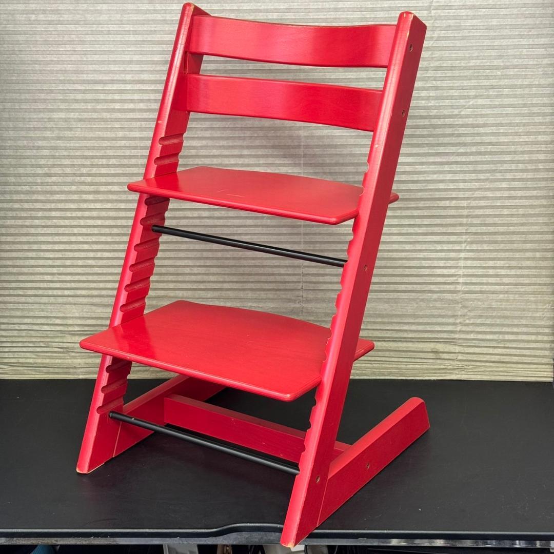 ☆ストッケ　トリップトラップ　レッド　STOKKE　Tripp Trapp 楽天市場】【当店限定カラー！】 ストッケ トリップトラップ 【正規店