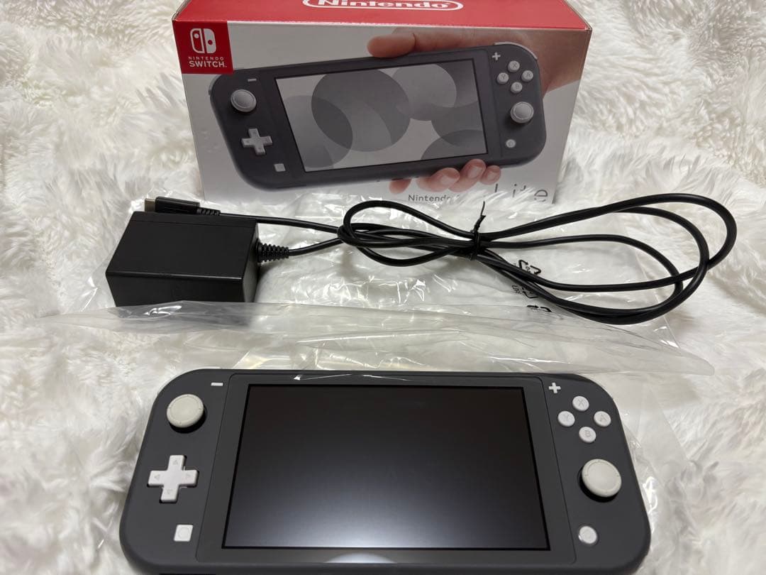 任天堂 Switchライト グレー 箱・付属品付き Nintendo Switch 任天堂 Lite [グレー] ニンテンドースイッチ ライト