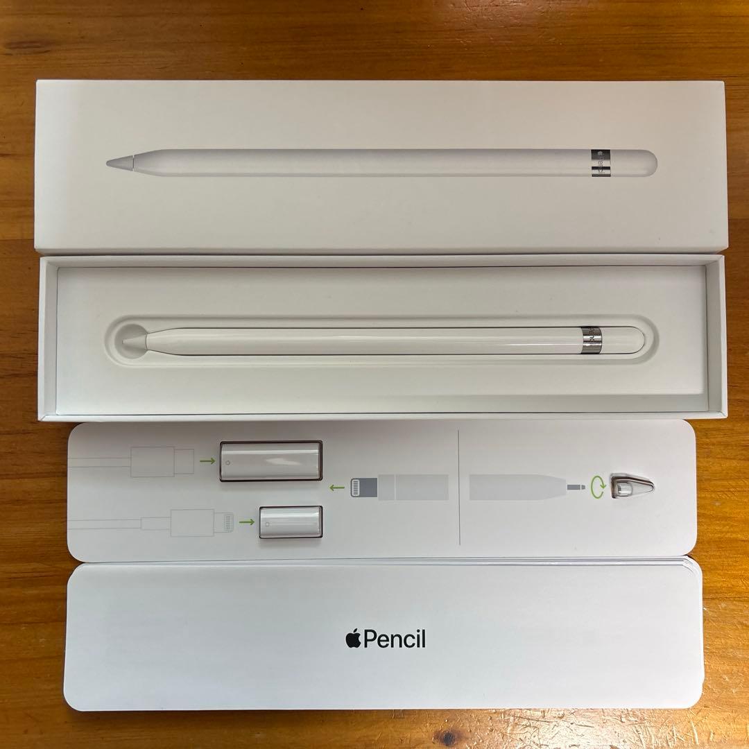 Apple Pencil 第1世代 (美品)ホワイト付属品全てあり Apple - Apple Pencil（第1世代） ホワイト MK0C2J/A アップルの通販
