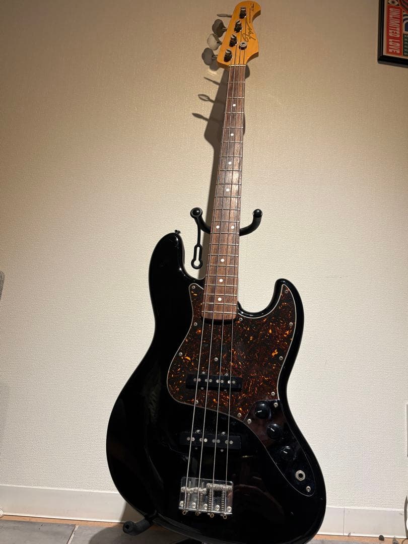 フジゲン ベース 旧ロゴ　Fujigen NCJB10 FUJIGEN(FGN) KNJB10RBDWHB(フジゲン ジャズベースタイプ)（中古