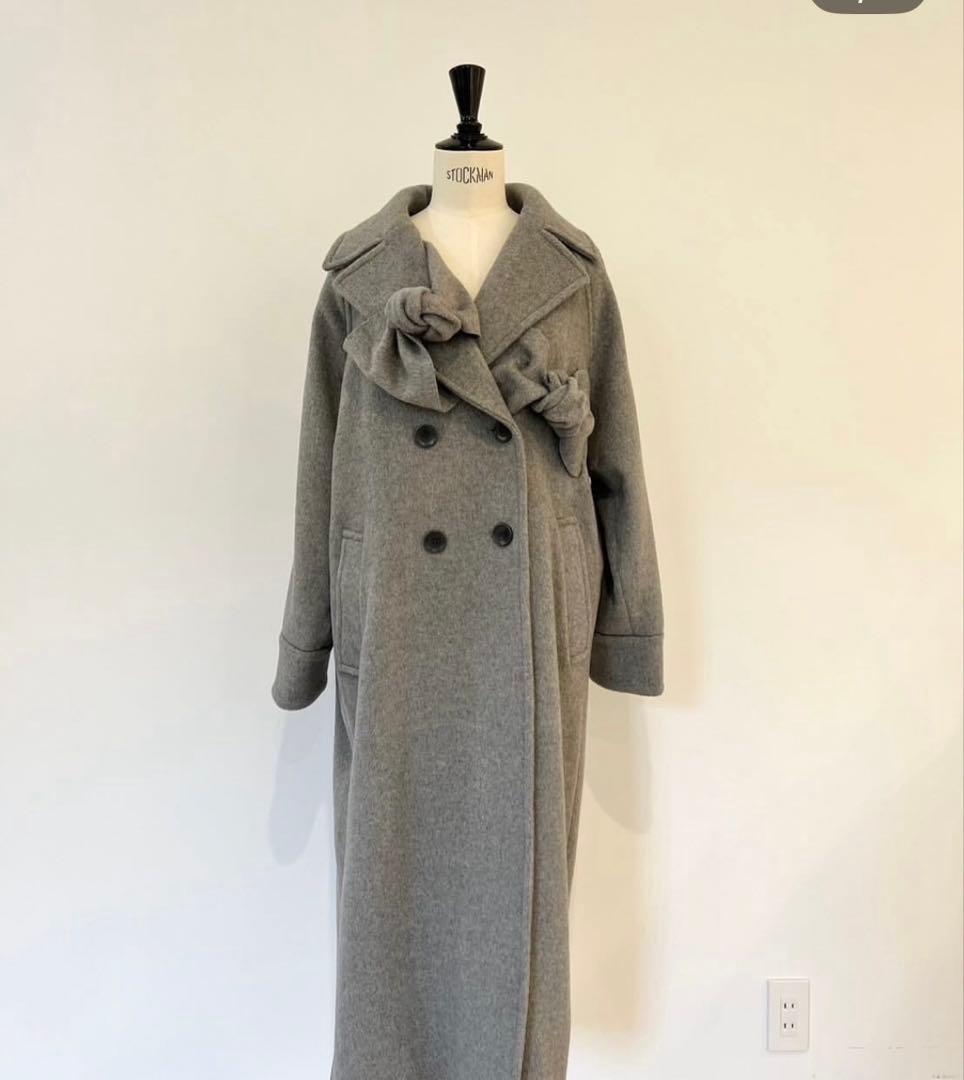 未使用ロージーモンスターhandsome lady long wool coat Lena Long Length Vegan Wool Coat | Noize