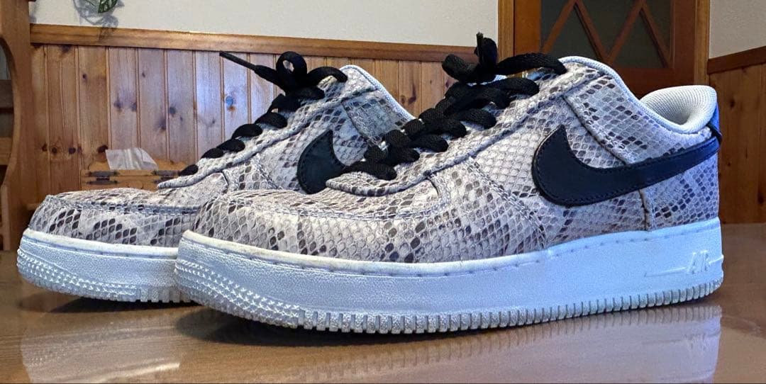 ナイキ エアフォース1 ロー \"スネークスキン　26.5cm