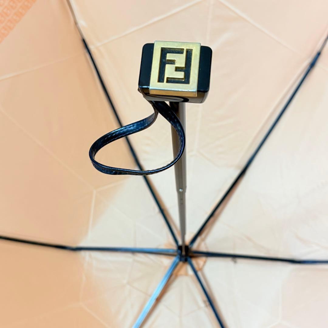 FENDI フェンディ ズッカ柄 FFロゴ 晴雨兼用折りたたみ傘 - メルカリ