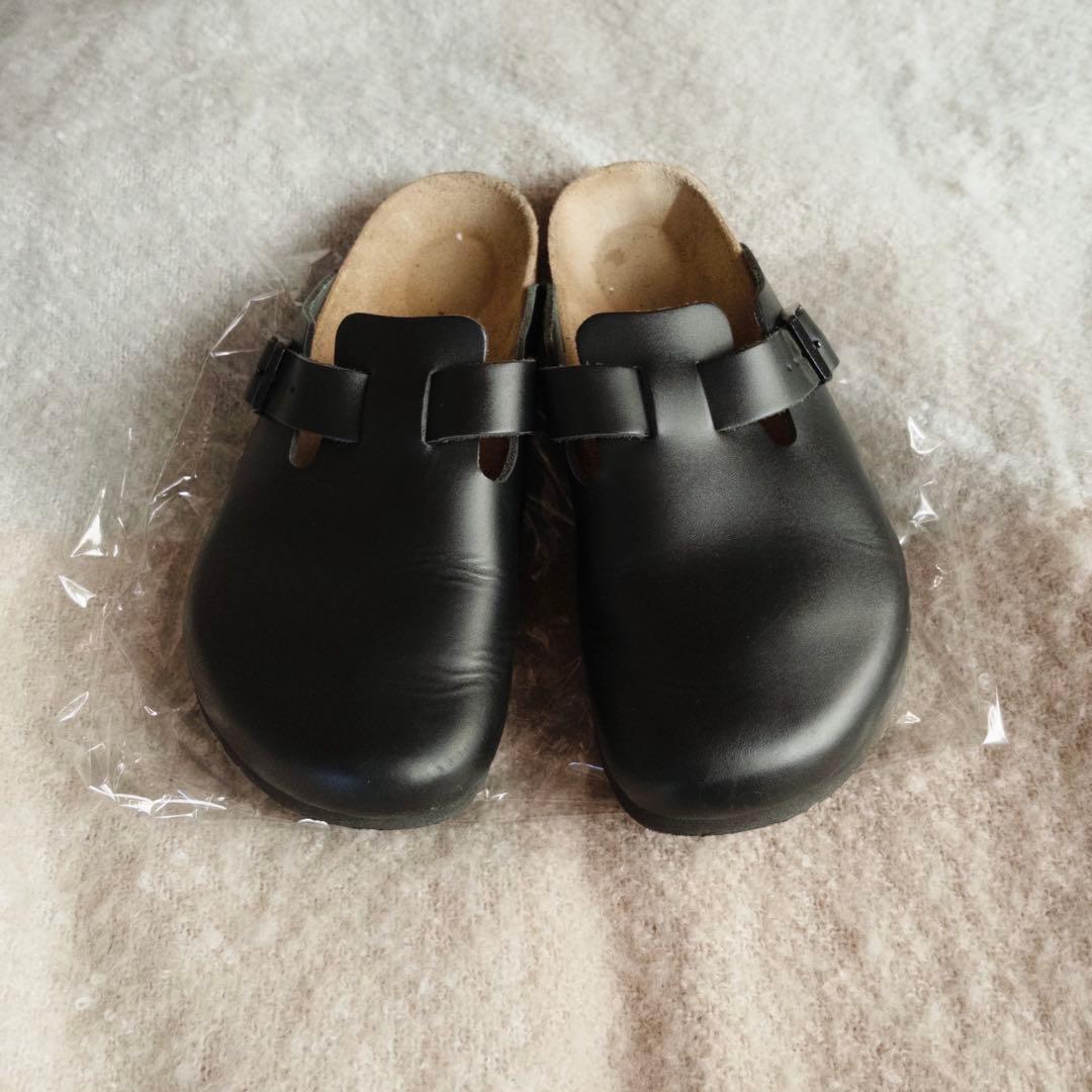 Birkenstock ボストン　サンダル　レザー　40 BIRKENSTOCK（ビルケンシュトック） サンダル レディース メンズ