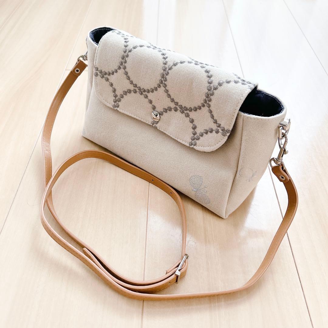 4482*ミナペルホネン☆ハンドメイド☆タンバリン ちょうちょbag ミナ バッグ タンバリン｜ミナ ペルホネン / minä perhonen 2024ギフト