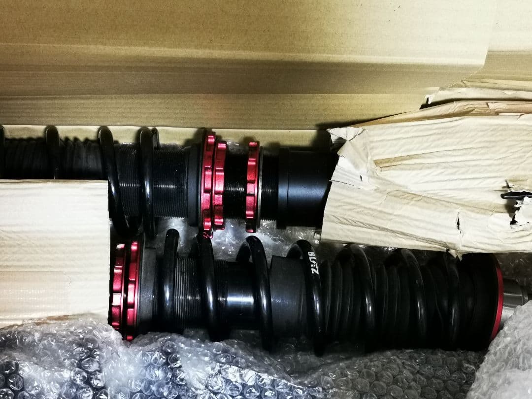 【美品】CR-Z BLITZ サスペンションキット BLITZ（ブリッツ） 98761 DAMPER ZZ-R SpecDSC PLUS 日産 Z33