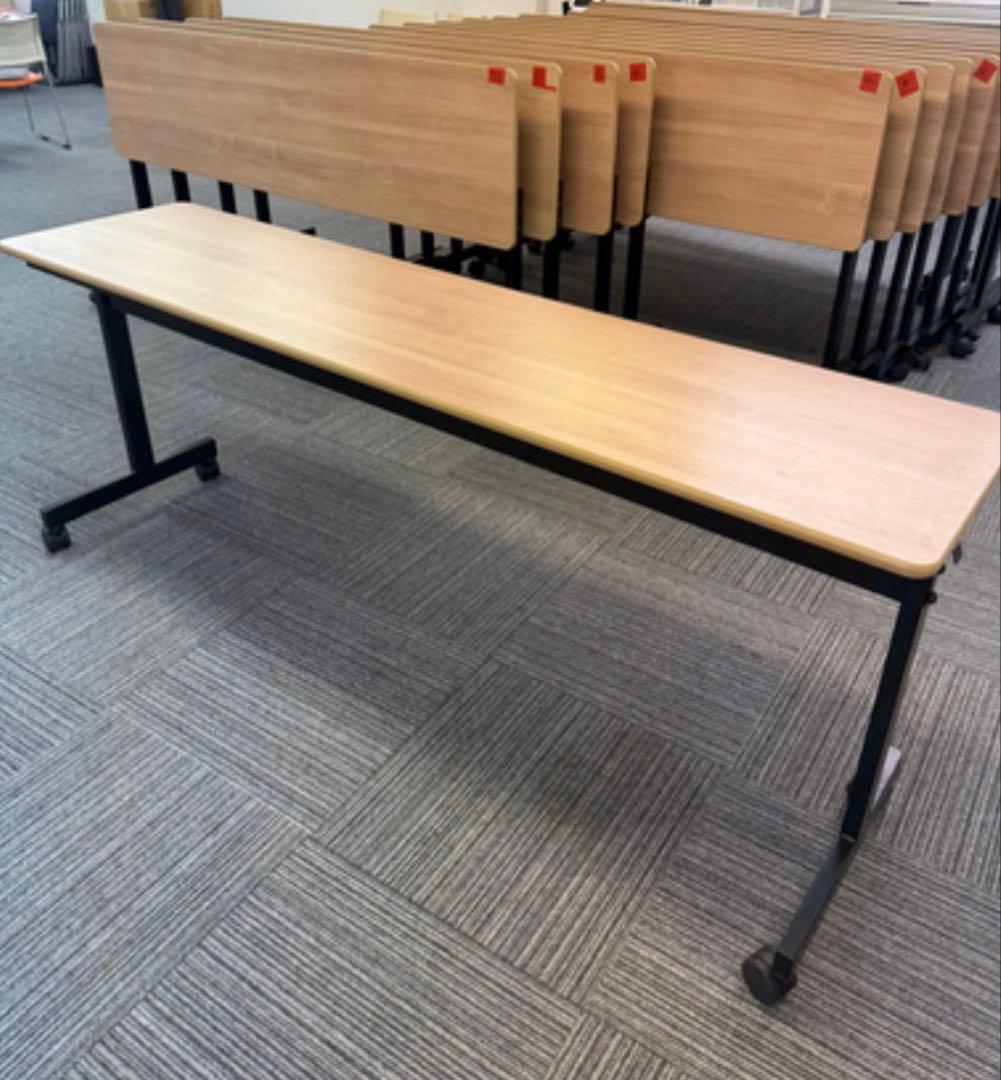 k saito　オフィステーブル　4セット 送料無料】 【4人用 会議セット】メティオ ミーティングテーブル 1800