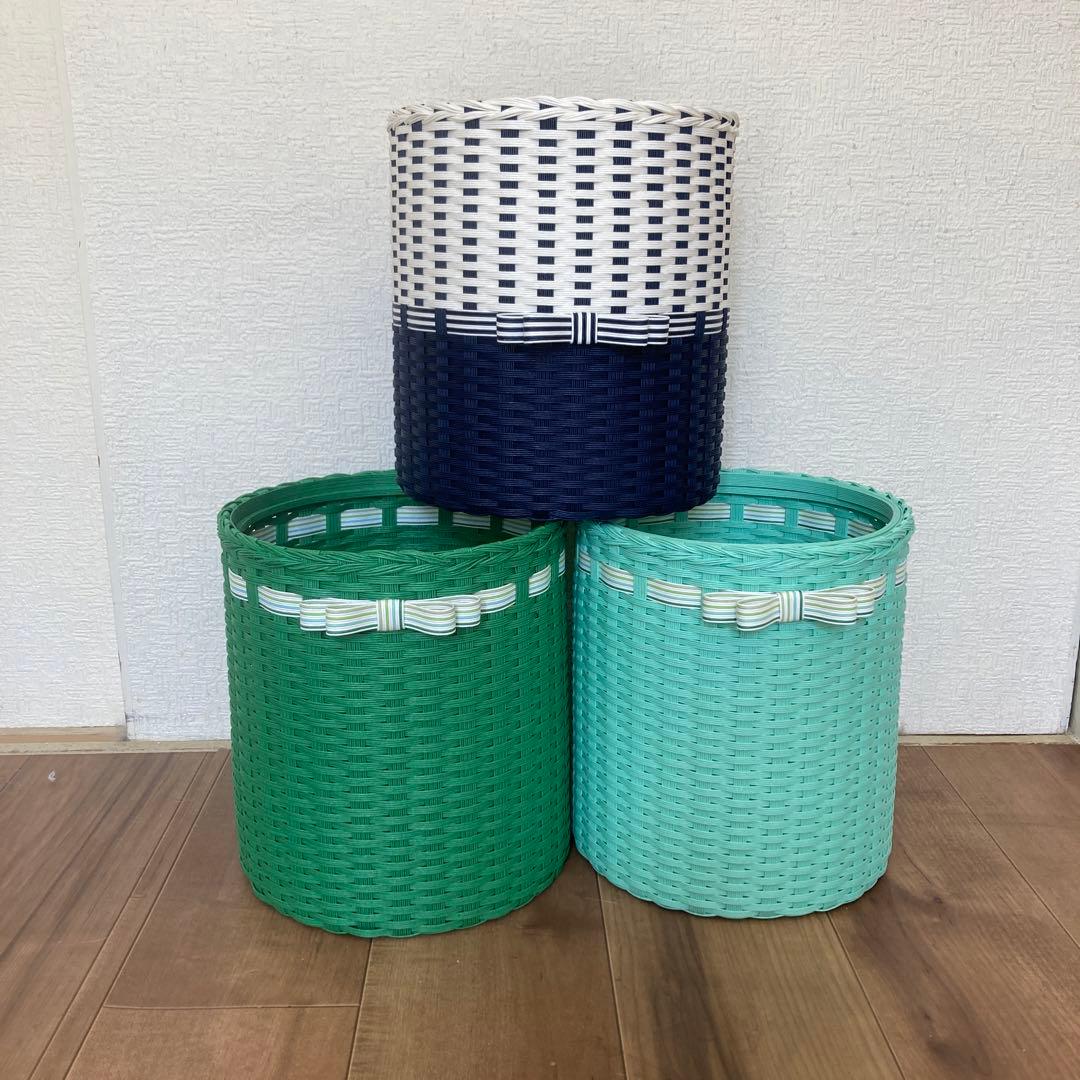 minoriページ　クラフトバンド　ゴミ箱４点　小物入れ３点　ペン立て１点 楽天市場】クラフト バンド ペン 立ての通販