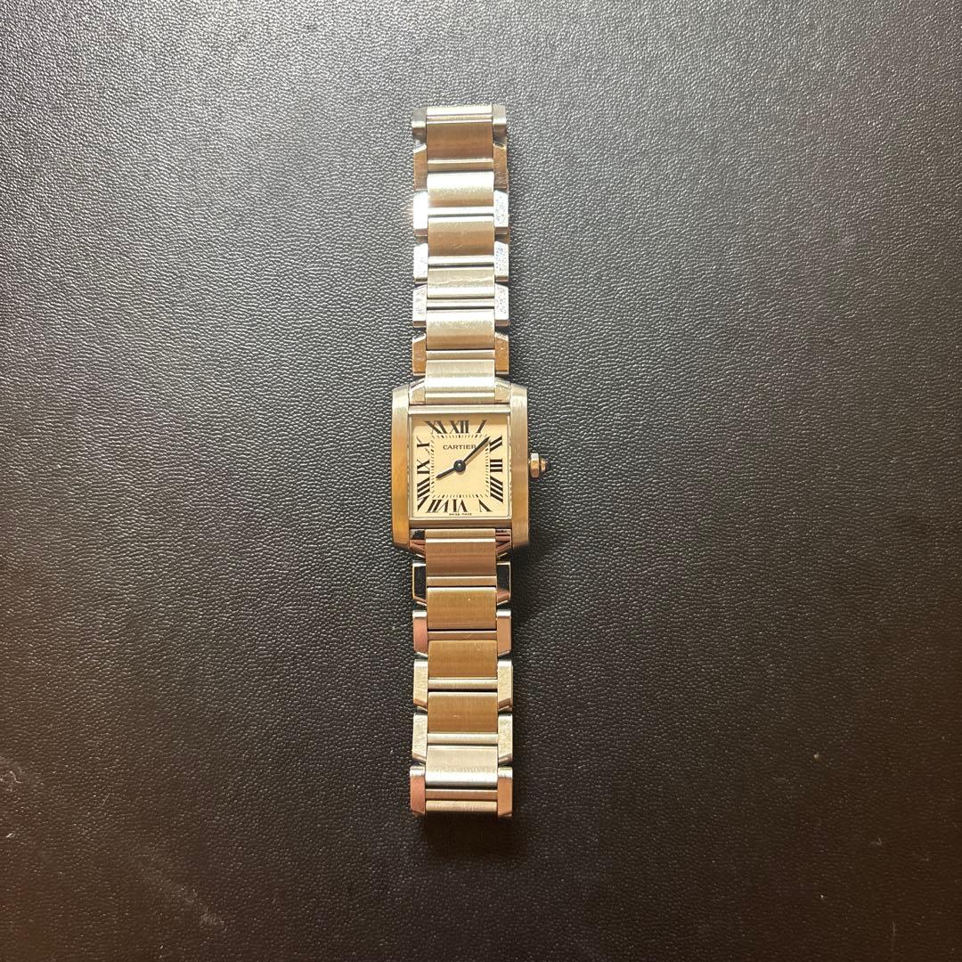 Cartier カルティエ タンクフランセーズ SM カルティエ / CARTIER タンク タンク フランセーズ SM W51008Q3銀座