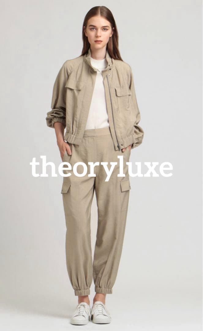 theoryluxe　セオリーリュクス　ウォッシャブル　美脚パンツ　カーキ ONLINE EXCLUSIVE | Theory luxe（セオリーリュクス）公式通販サイト